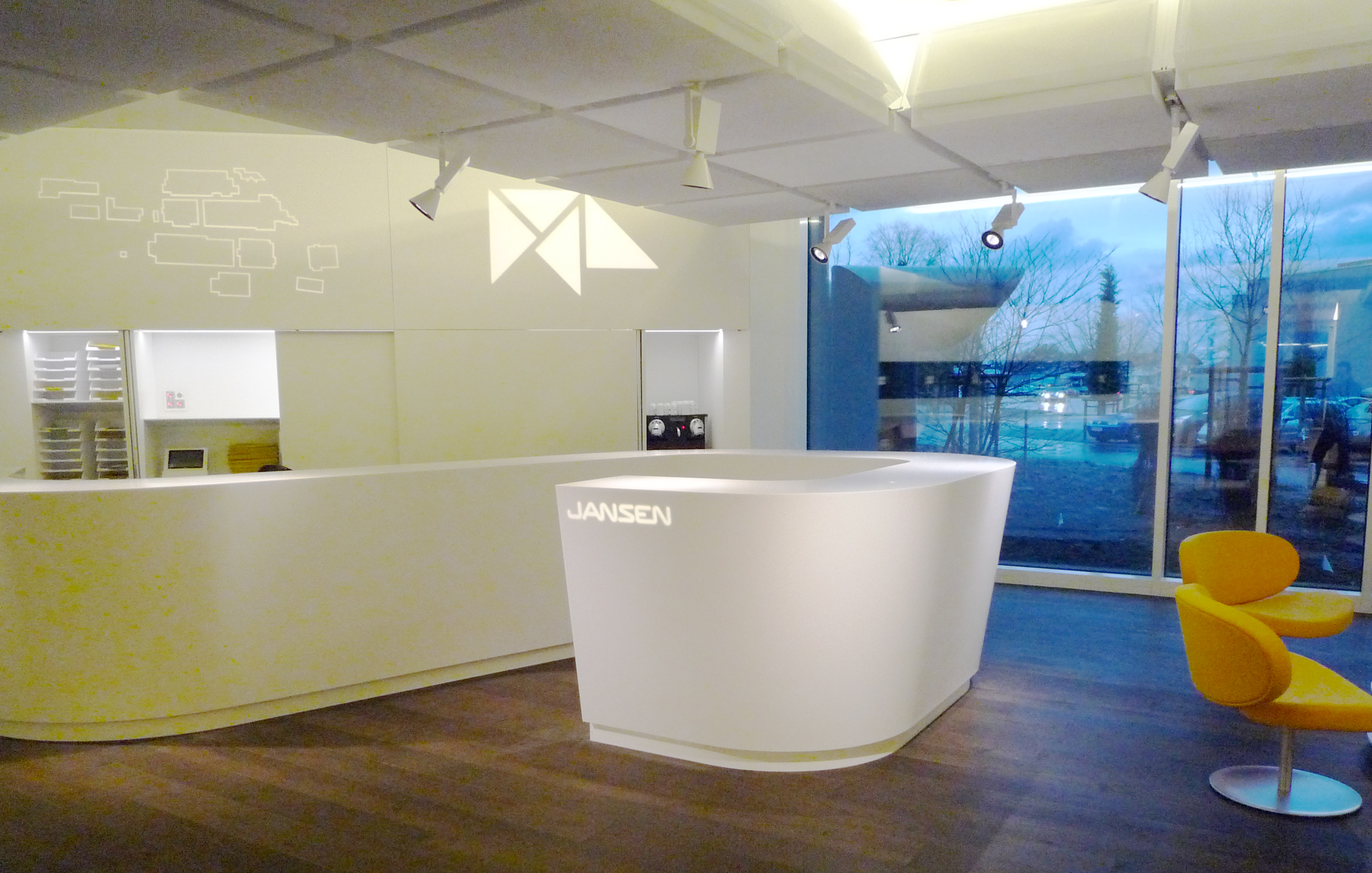 moderner Eingangsbereich